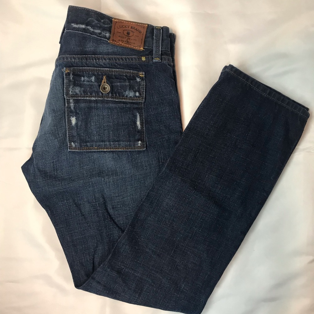 Lucky Brand Cropped Denim